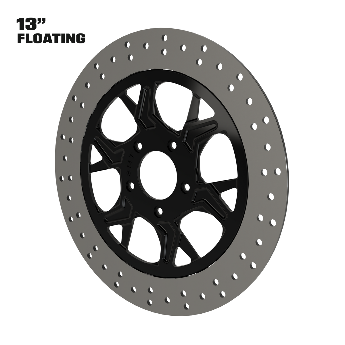PS.02 13" Floating Rotor in Black