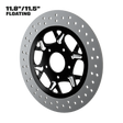 PS.02 11" Floating Rotor in Black Contrast Cut