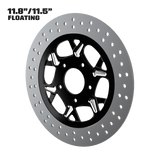 PS.02 11" Floating Rotor in Black Contrast Cut