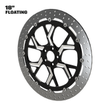 PS.02 18" Floating Rotor in Black Contrast Cut