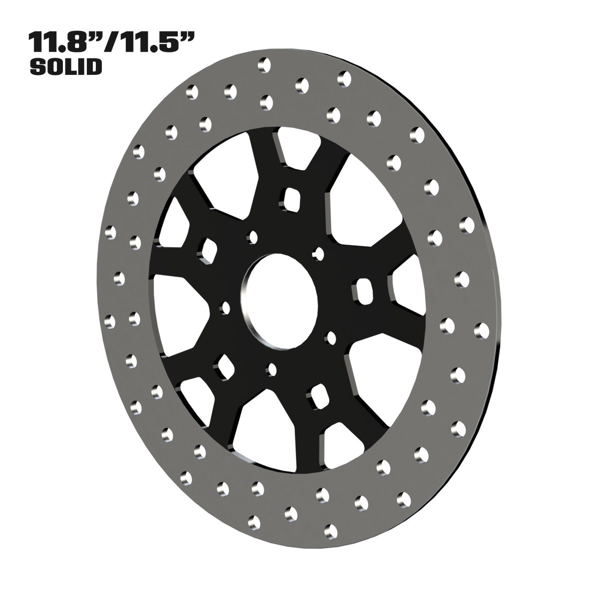 PS.03 11" Solid Rotor in Black