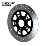 PS.03 11" Floating Rotor in Black Contrast Cut
