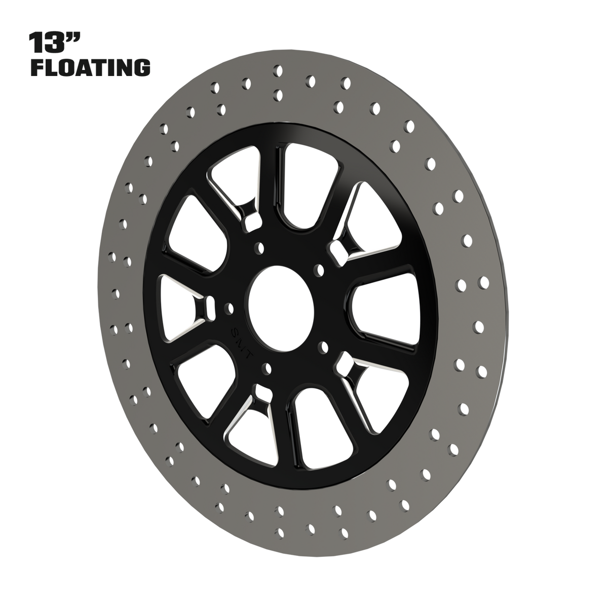 PS.03  13" Floating Rotor in Black Contrast Cut