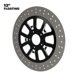 PS.03  13" Floating Rotor in Black Contrast Cut