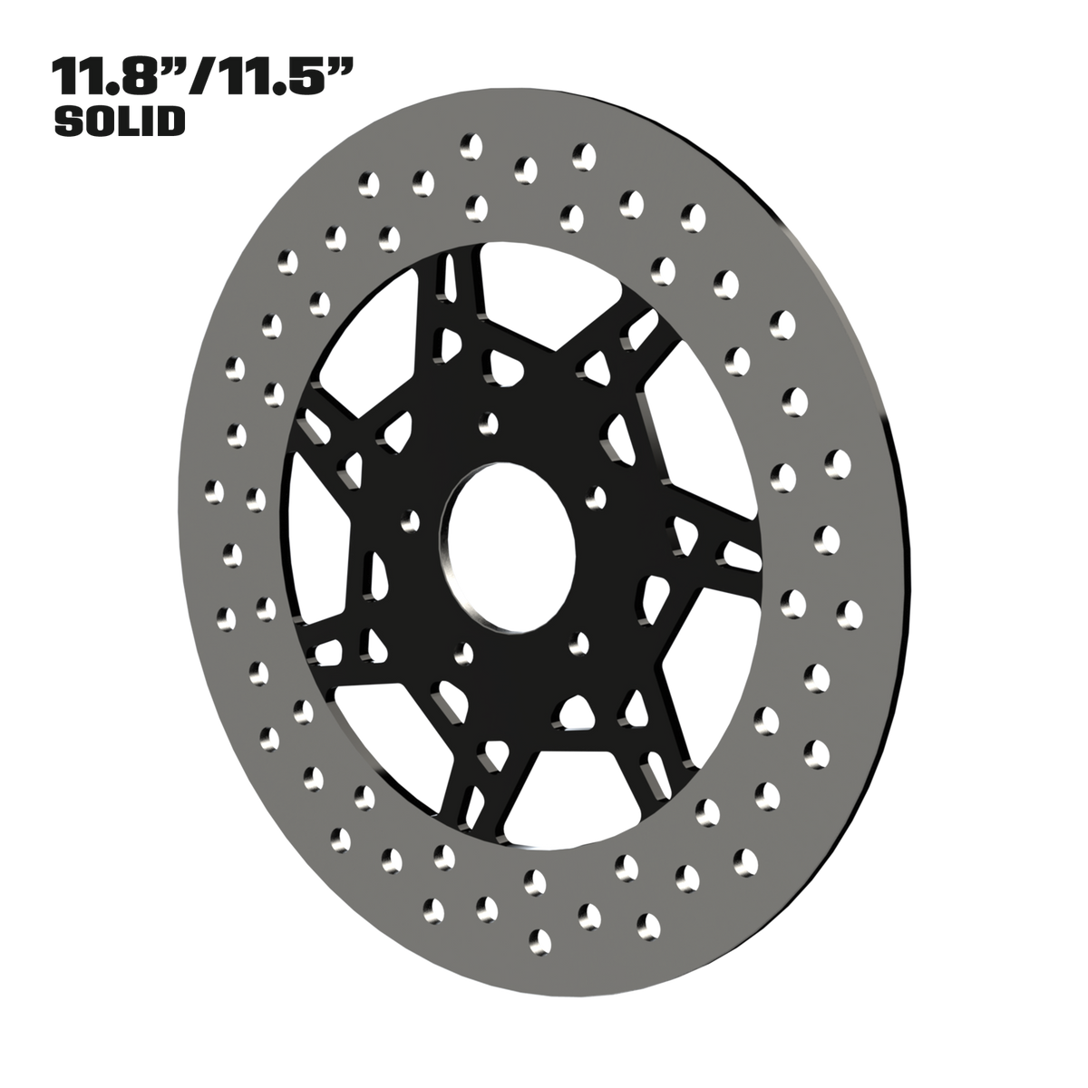 PS.04 11" Solid Rotor in Black