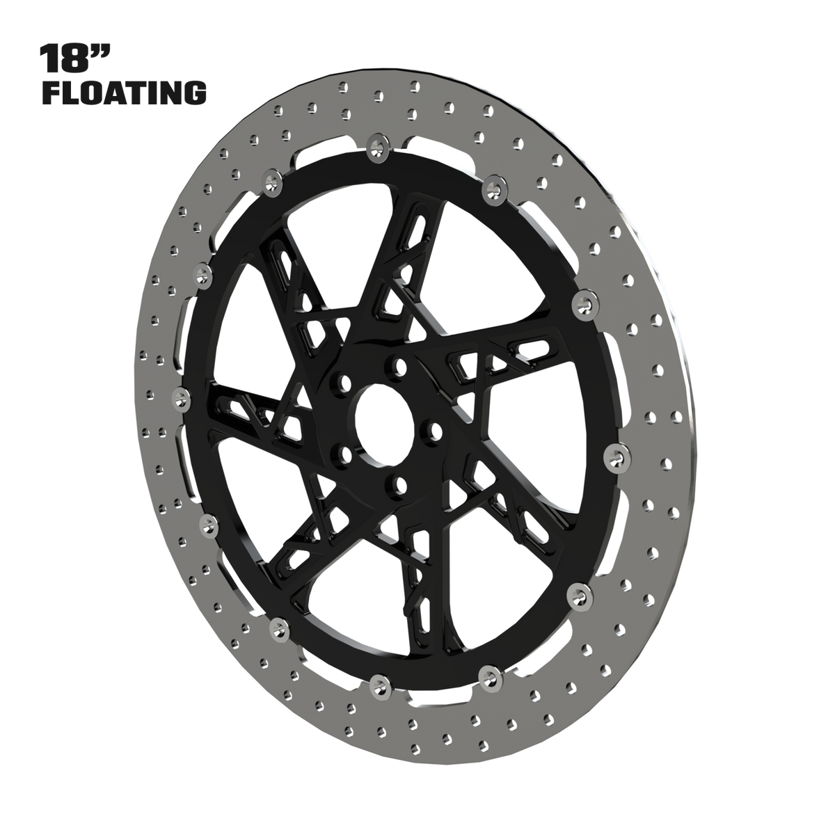 PS.04 18" Solid Rotor in Black