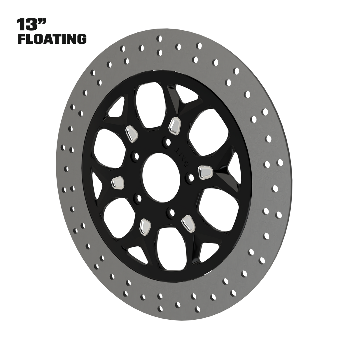 PS.05 13" Floating Rotor in Black Contrast Cut