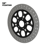 PS.05 13" Floating Rotor in Black Contrast Cut