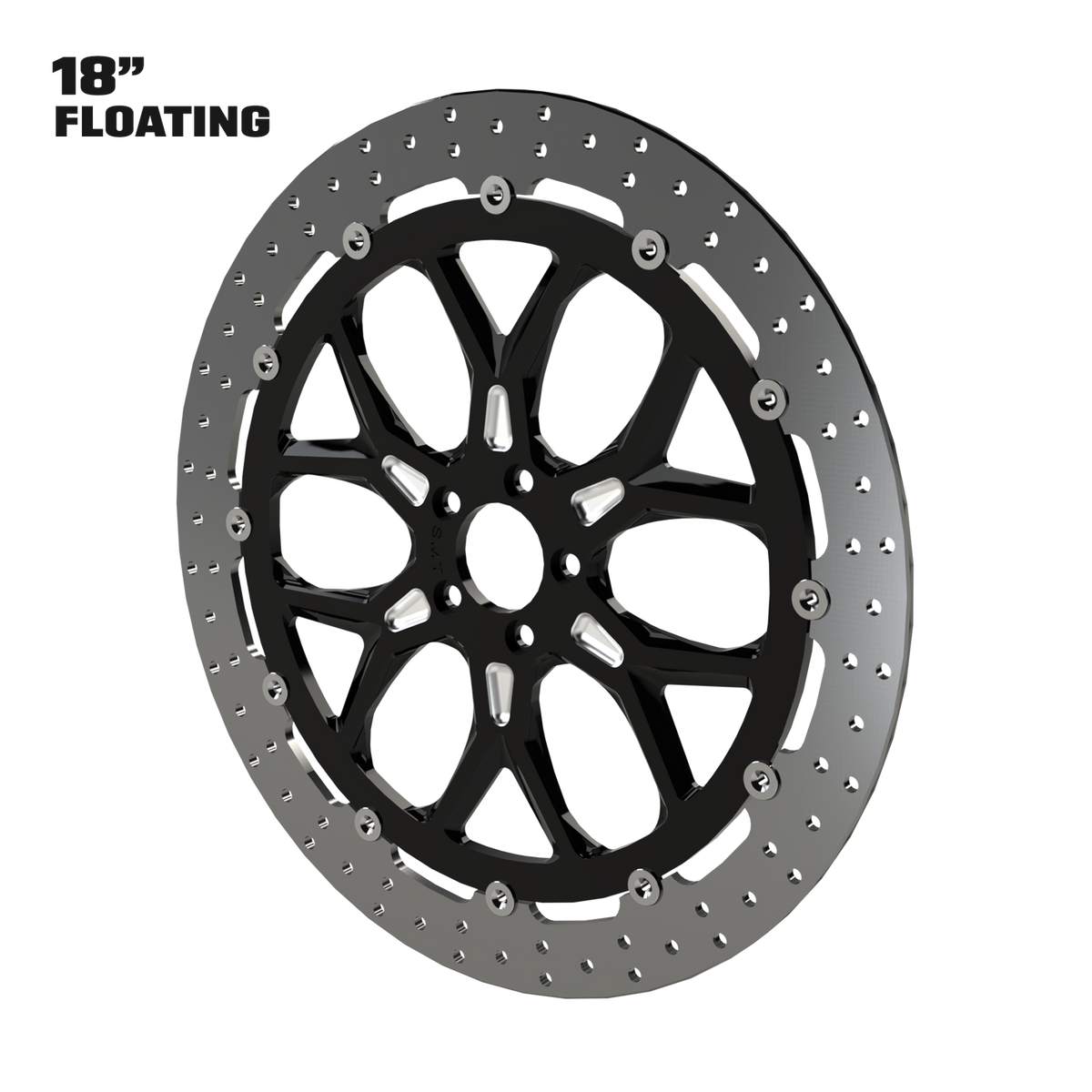 PS.05 18" Floating Rotor in Black Contrast Cut