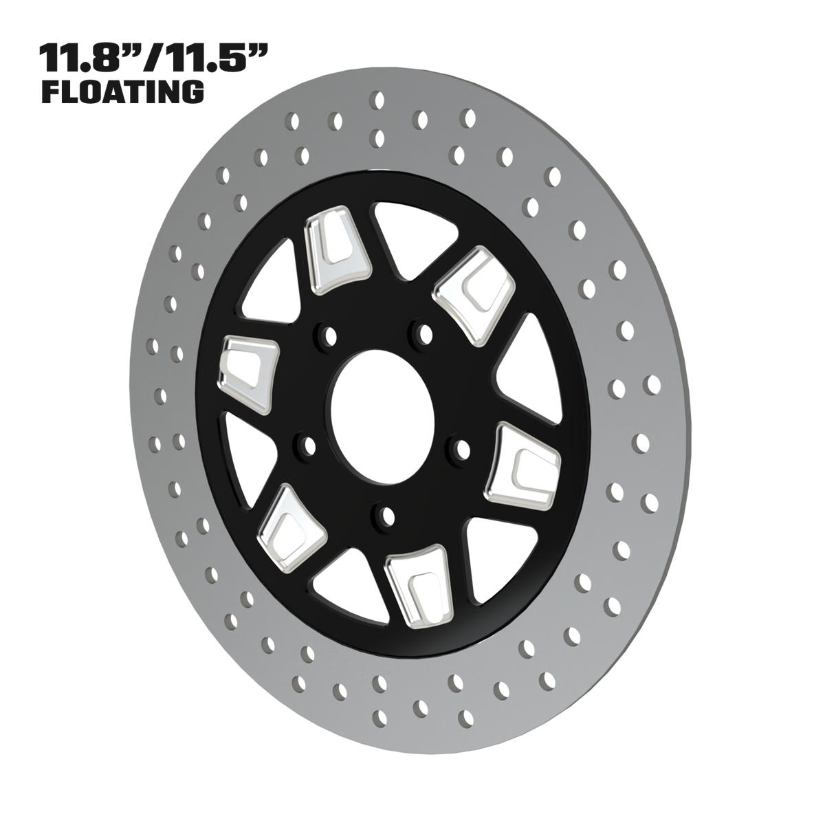 PS.06 11" Floating Rotor in Black Contrast Cut