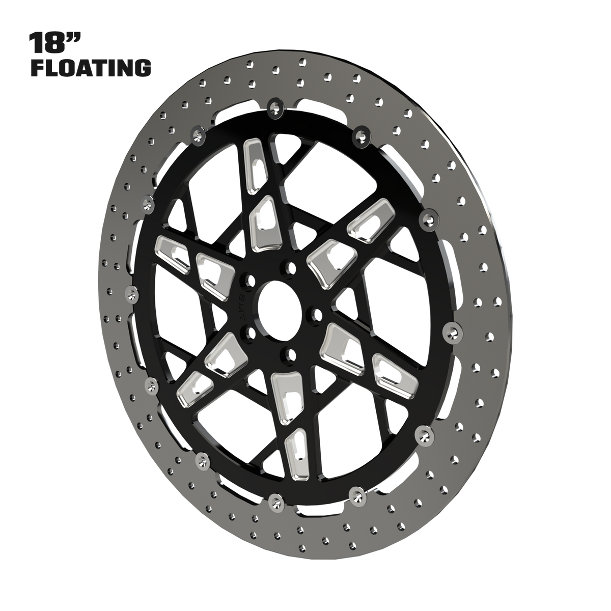 PS.06 13" Floating Rotor in Black Contrast Cut