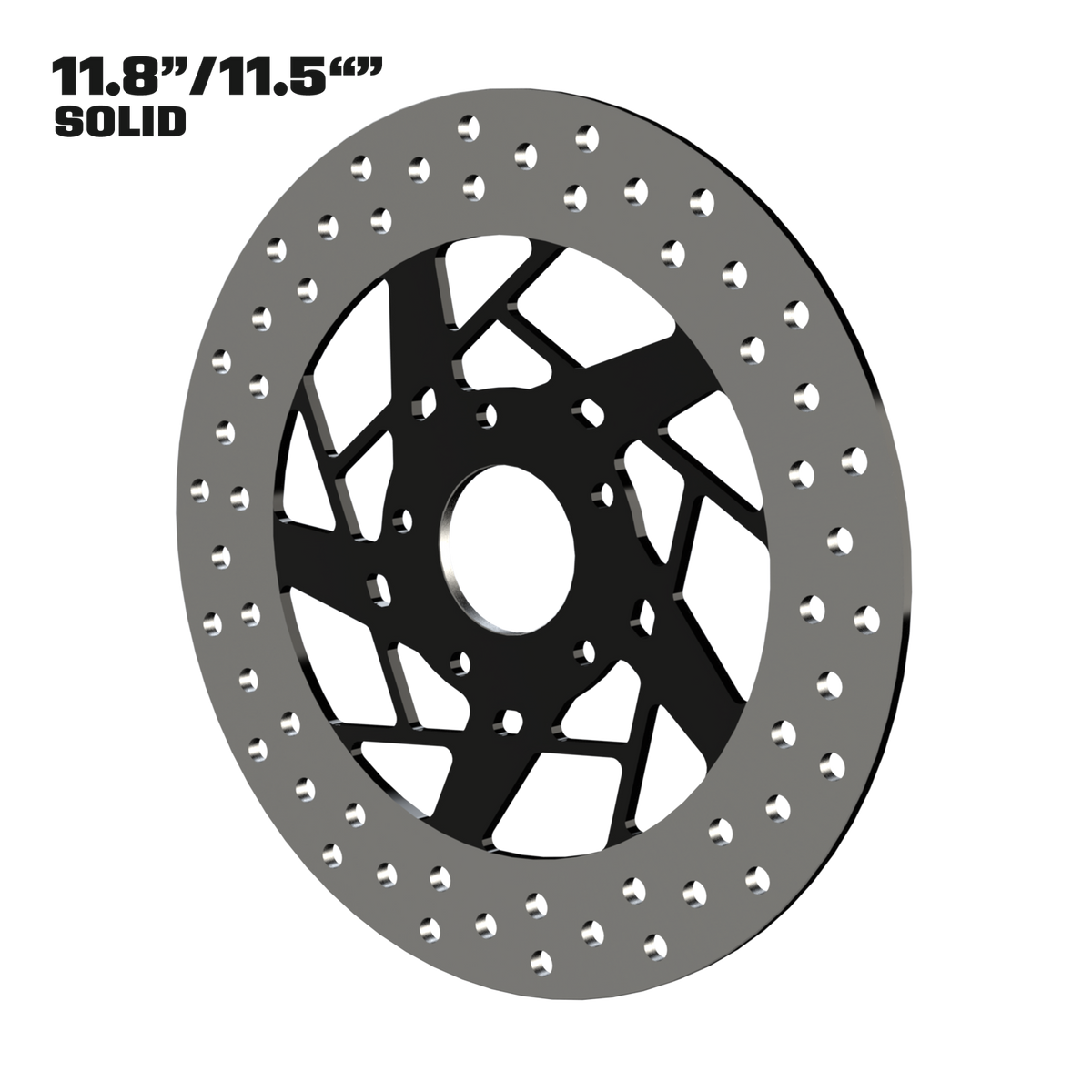 PS.08 11" Floating Rotor in Black