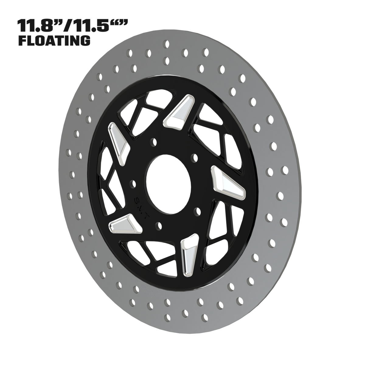 PS.08 11" Floating Rotor in Black Contrast Cut