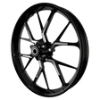 PS.02 Bulldog Fat Tire Black Double Cut Wheels