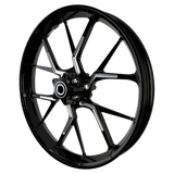 PS.02 Harley Touring Black Double Cut Wheels