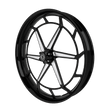 PS.09 Bulldog Fat Tire Black Double Cut Wheels