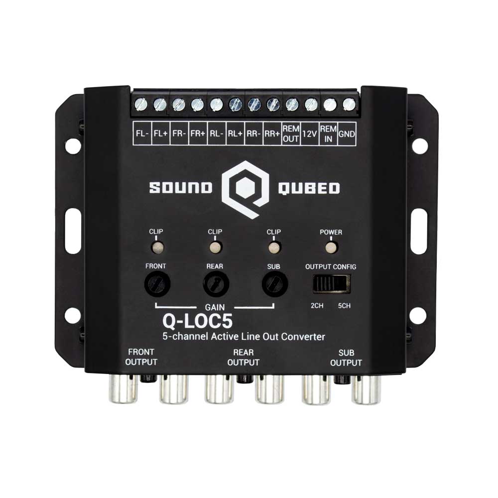 SoundQubed Q-LOC5 Active Line Out Converter