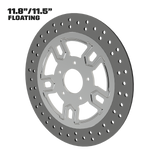 Race Tech 11" floating rotor in polished