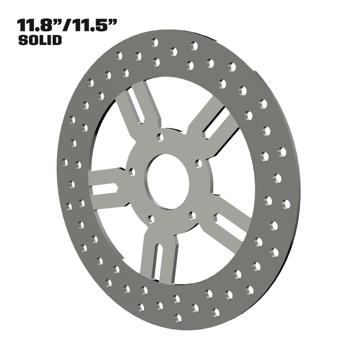 Race Tech 11" solid rotor in polished