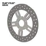 Race Tech 11" solid rotor in polished