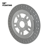 Race Tech 13" floating rotor in polished