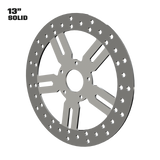 Race Tech 13" solid rotor in polished