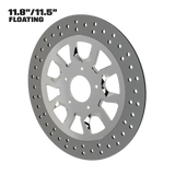 Rage 11" floating rotor in polished