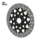 Regal 13" Solid Rotor in Black