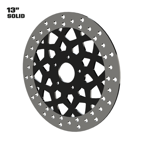 Regal 13" Solid Rotor in Black
