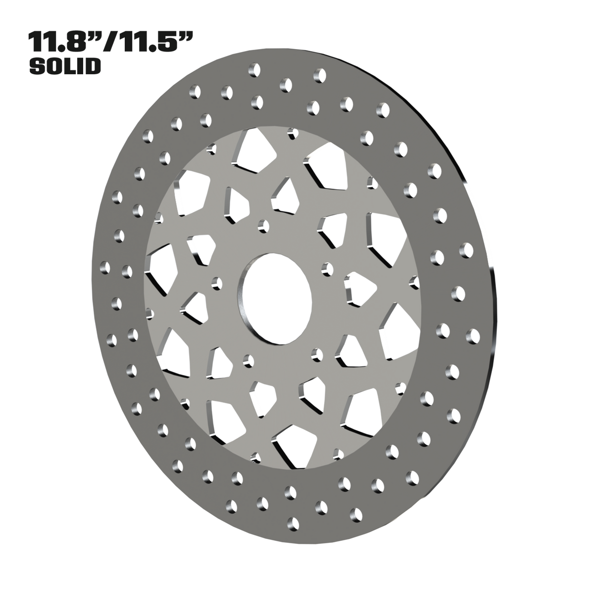 Regal 11" Solid Rotor in Polished