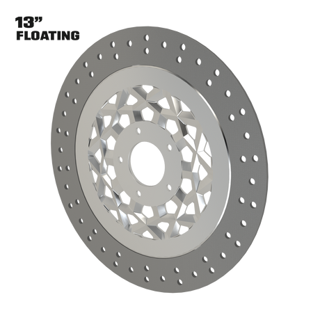 Regal 13" Floating Rotor in Polished