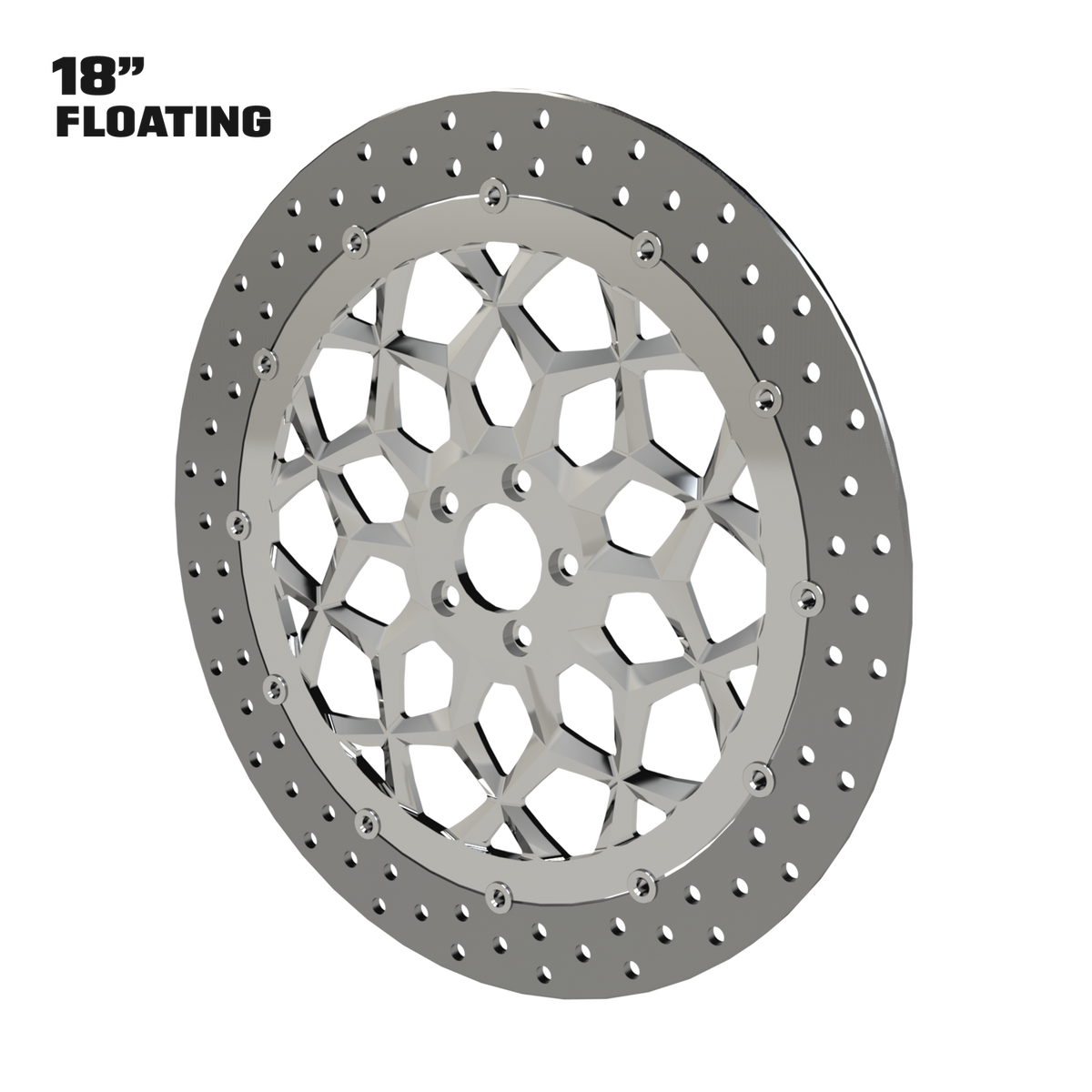 Regal 18" Floating Rotor in Polished