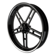 RetroSpec 01 Harley Touring Black Double Cut Wheels