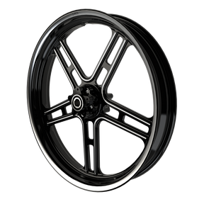 RetroSpec 01 Bulldog Fat Tire Black Double Cut Wheels