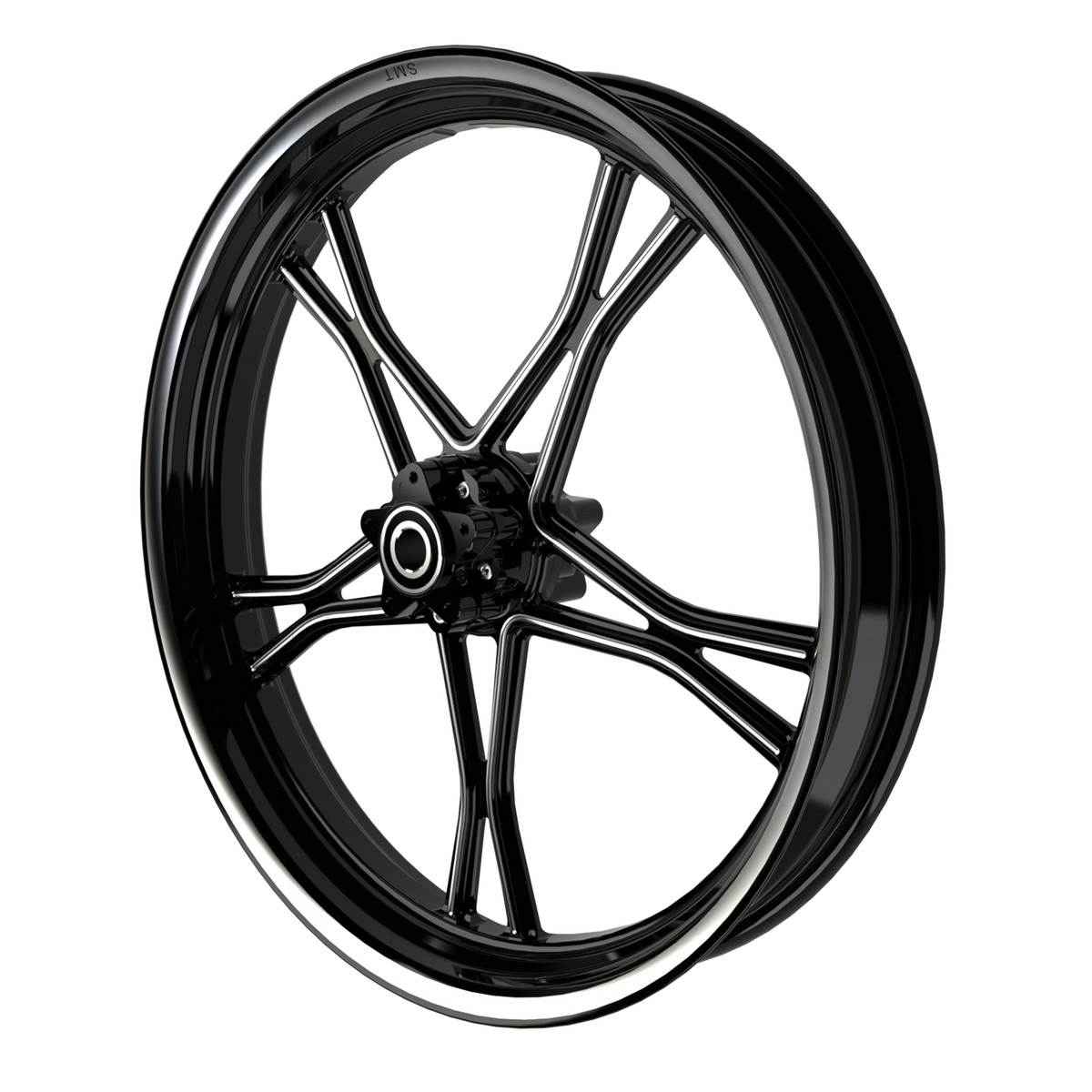 RetroSpec 10 Bulldog Fat Tire Black Double Cut Wheels