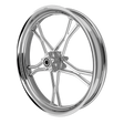 RetroSpec 10 Bulldog Fat Tire Chrome Wheels