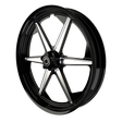 RetroSpec 11 Bulldog Fat Tire Black Double Cut Wheels