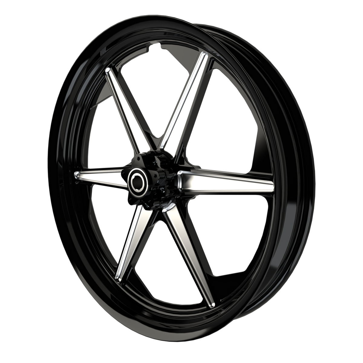 RetroSpec 11 Bulldog Fat Tire Black Double Cut Wheels