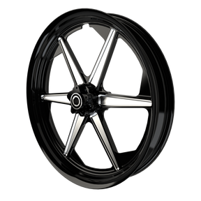 RetroSpec 11 Bulldog Fat Tire Black Double Cut Wheels
