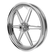 RetroSpec 11 Bulldog Fat Tire Chrome Wheels