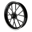 RetroSpec 13 Bulldog Fat Tire Black Double Cut Wheels