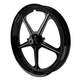RetroSpec 14 Bulldog Fat Tire Black Double Cut Wheels