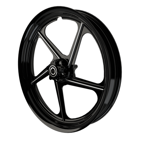 RetroSpec 15 Bulldog Fat Tire Black Double Cut Wheels