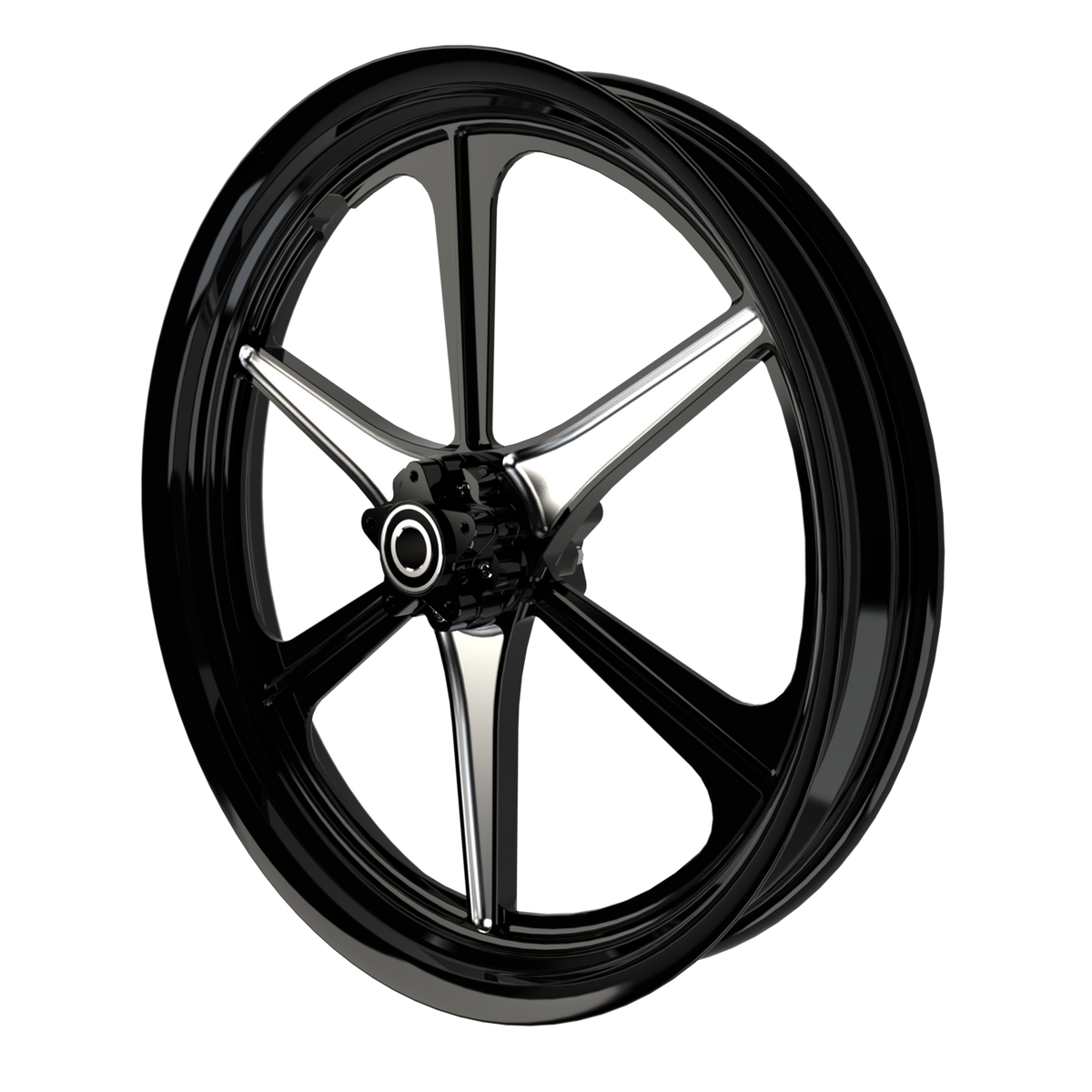 RetroSpec 16 Bulldog Fat Tire Black Double Cut Wheels