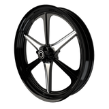 RetroSpec 16 Bulldog Fat Tire Black Double Cut Wheels