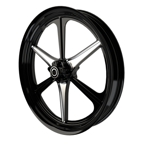 RetroSpec 16 Bulldog Fat Tire Black Double Cut Wheels