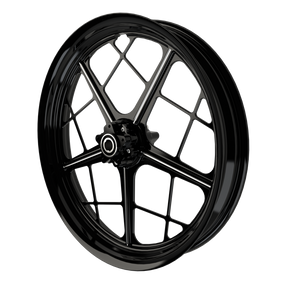 RetroSpec 02 Bulldog Fat Tire Black Double Cut Wheels
