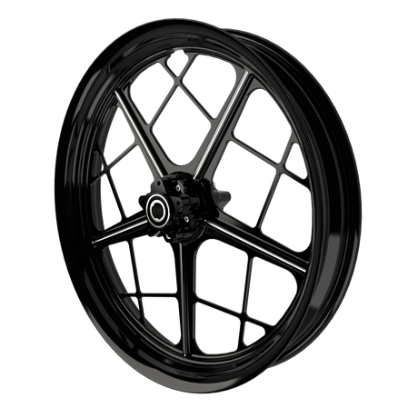 RetroSpec 02 Bulldog Fat Tire Black Double Cut Wheels