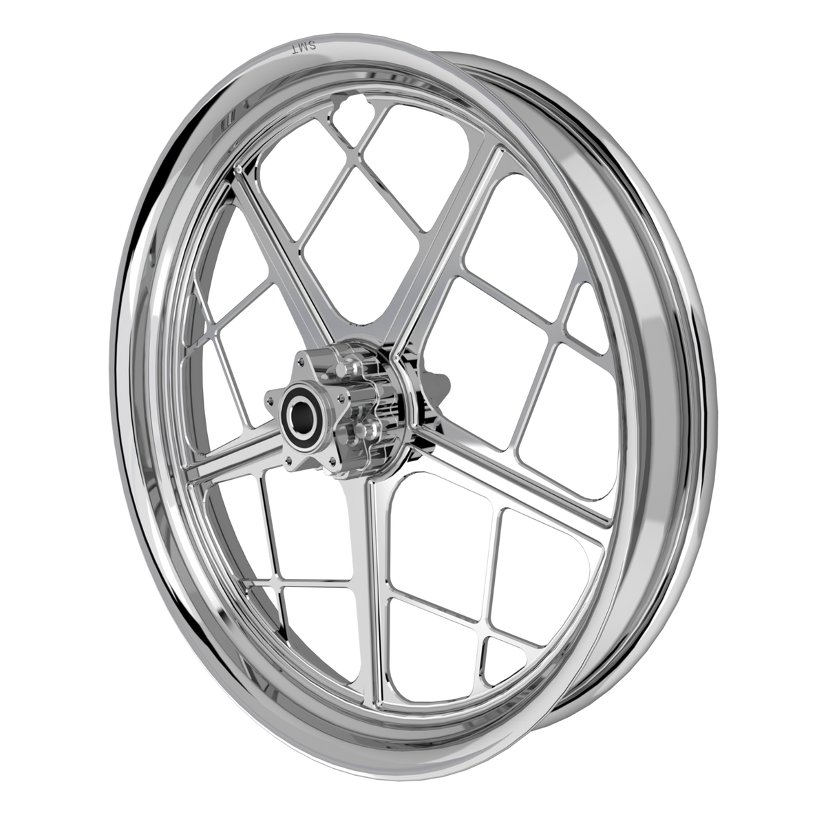 RetroSpec 02 Bulldog Fat Tire Chrome Wheels