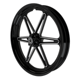 RetroSpec 03 Bulldog Fat Tire Black Double Cut Wheels